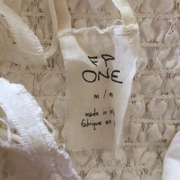 Free People One Adella white bralette - EBay - Picture 8 of 15
